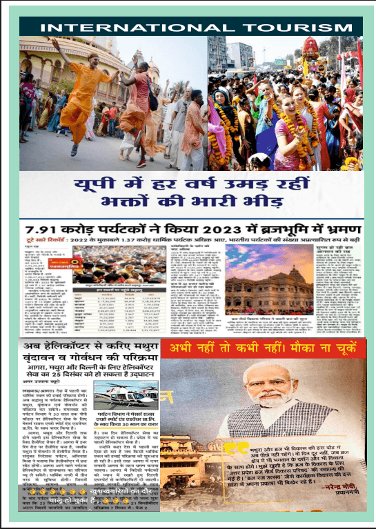 Brajbhumi tourism and international visitors